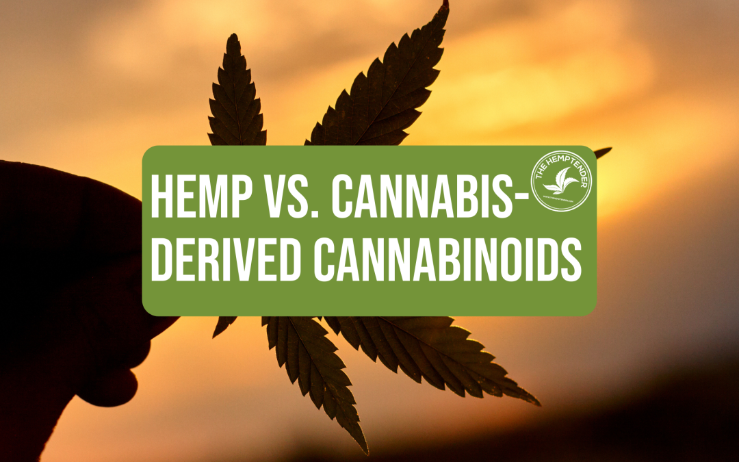 hemp-derived cannabinoids vs. marijuana-derived cannabinoids by The Hemptender