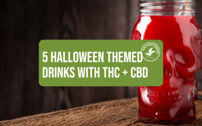 5 Spooky DIY CBD and THC Drinks for Your Halloween Bash