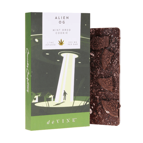 deVINE Cannabis Confections - 300mg THC Chocolate Bars - 7 Flavors - Image 6