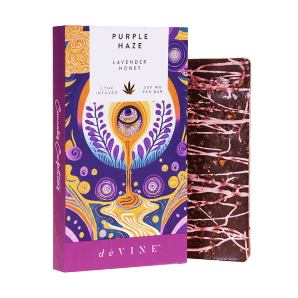 deVINE Cannabis Confections - 300mg THC Chocolate Bars - 7 Flavors - Image 3